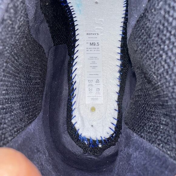 Rothy’s Merino Wool Chelsea Boots Dark Gray Men’s Size 9.5 NEW - Picture 10 of 10